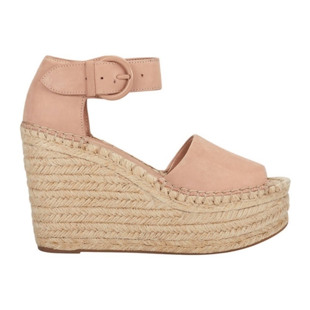 Marc Fisher Adalyn Platform Wedge blush size 10 - Picture 2 of 9